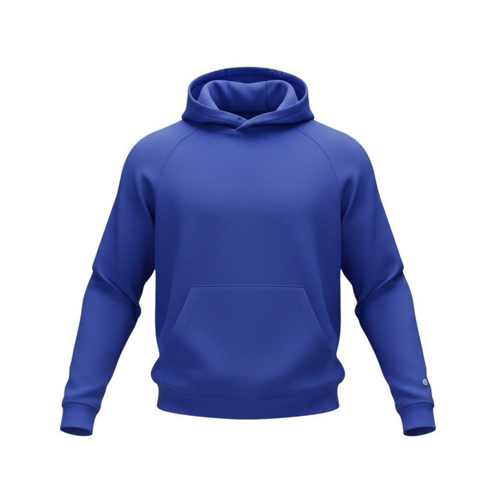 Lululemon Men’s L Ease The Day Hoodie Blue Hooded Pullover Regular Fit